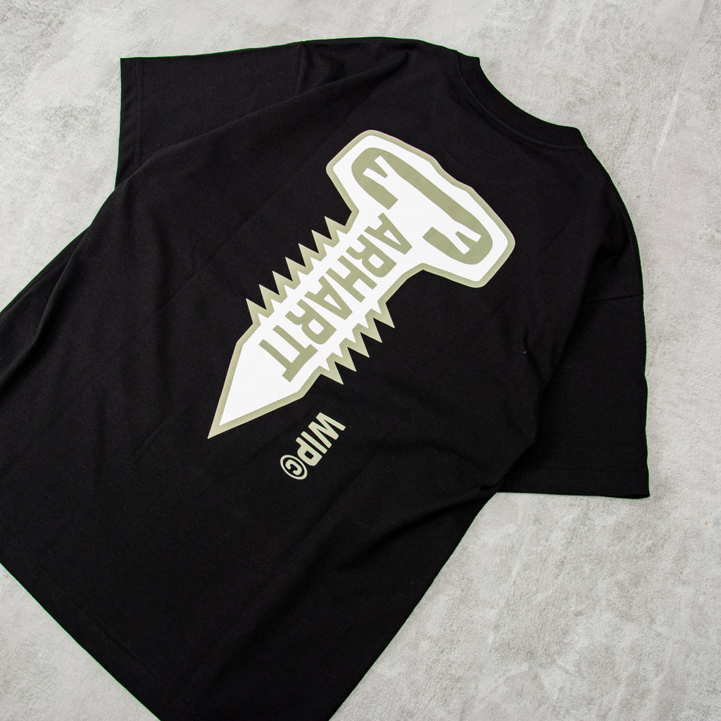 Carhartt WIP Cross Screw Tee - Black 2