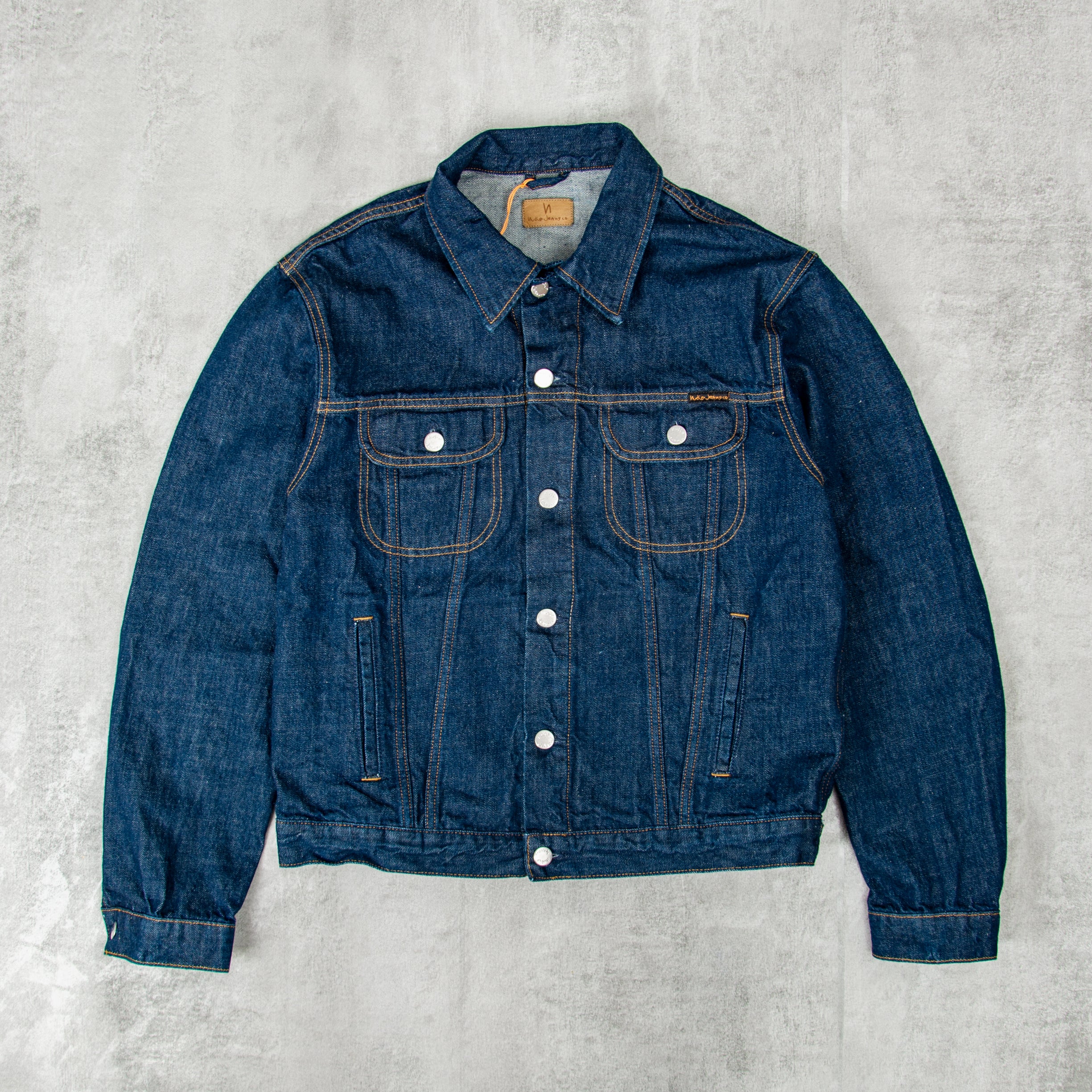 XLARGE×Lee OVERDYED DENIM HOODED JACKET XLARGE（エクストララージ）の「Lee OVERDYED DENIM HOODED