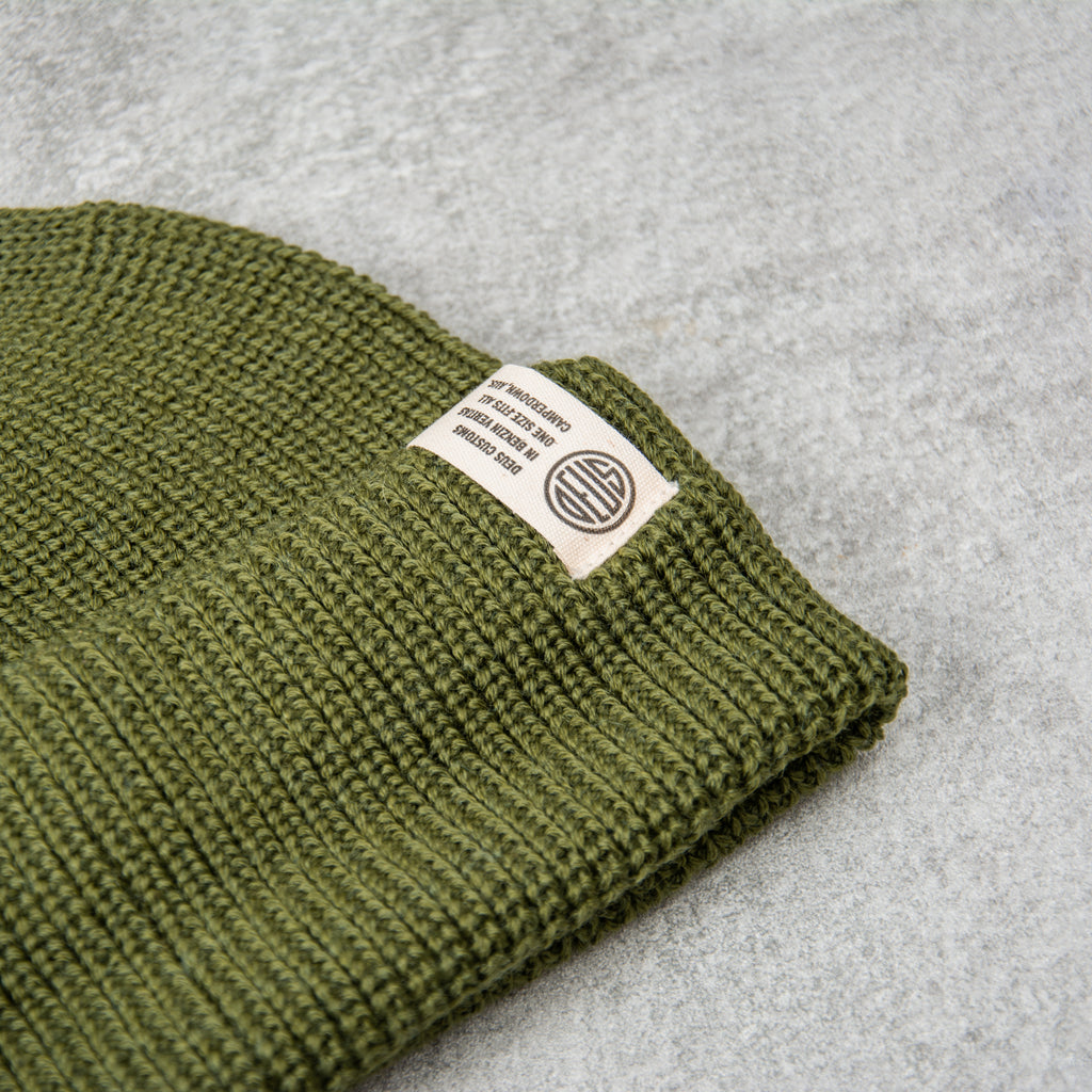 Deus Ex Machina Deck Beanie - Olive 2