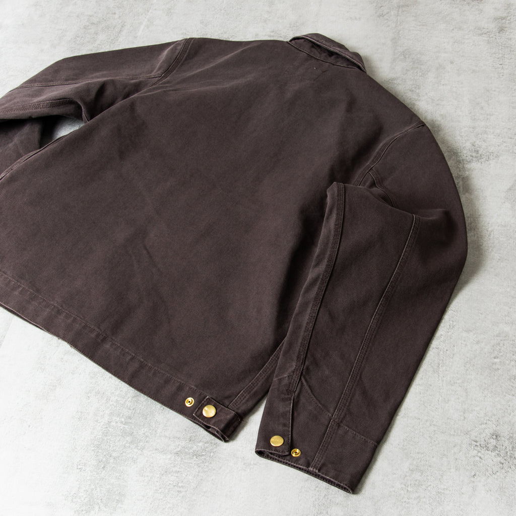 Buy the Carhartt WIP Detroit Jacket - Shale / Shale Stone Canvas ...