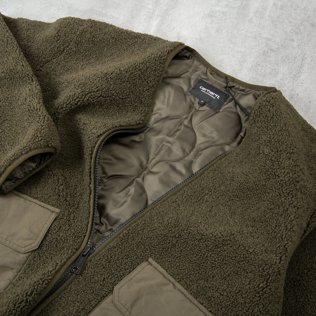 Carhartt WIP Devin Fleece Liner Jacket - Cypress 2