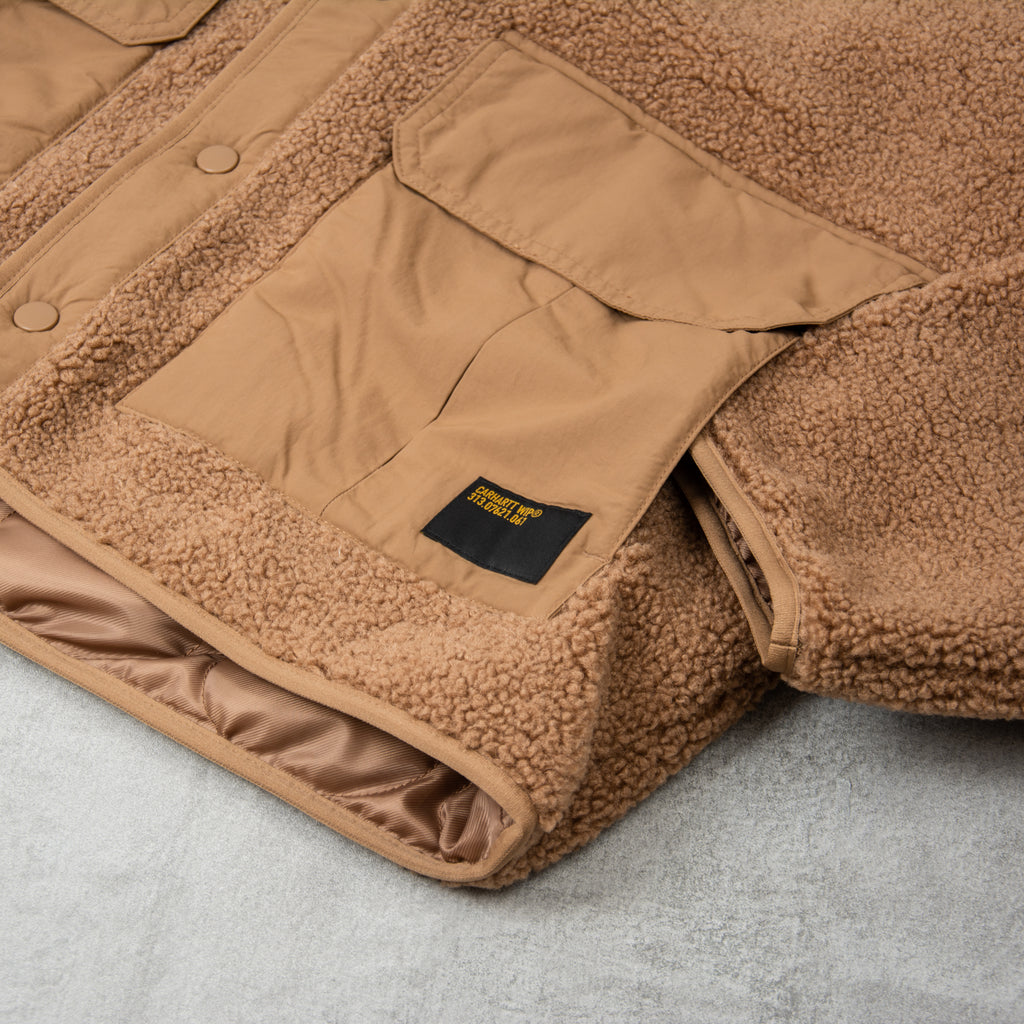 Carhartt WIP Devin Hooded Fleece Liner Jacket - Buffalo 5