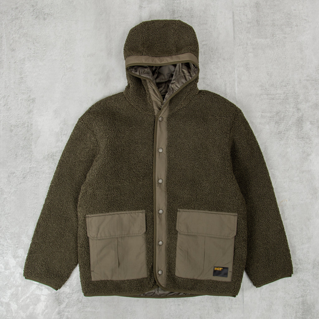Carhartt WIP Devin Hooded Fleece Liner Jacket - Cypress 1