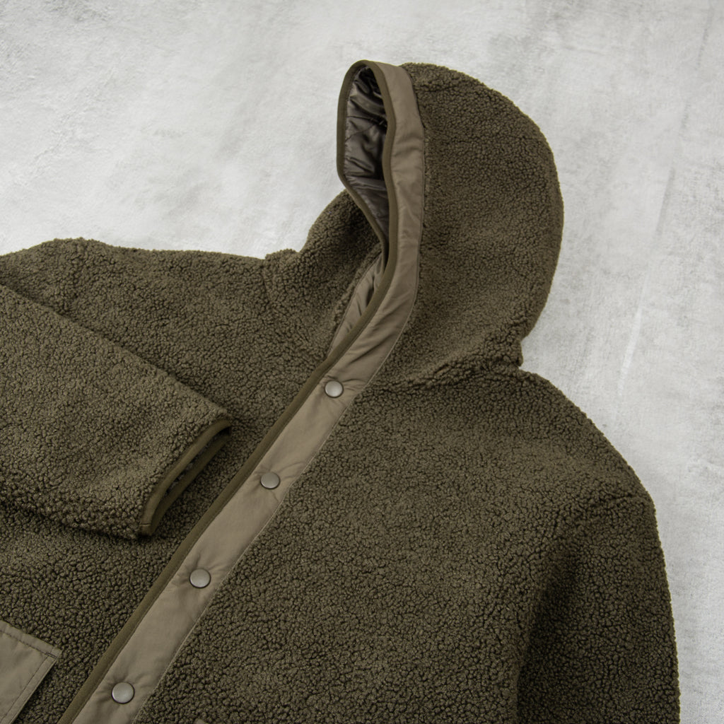 Carhartt WIP Devin Hooded Fleece Liner Jacket - Cypress 2