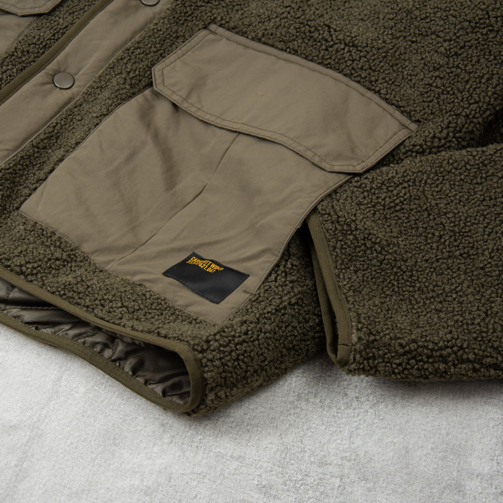 Carhartt WIP Devin Hooded Fleece Liner Jacket - Cypress 4