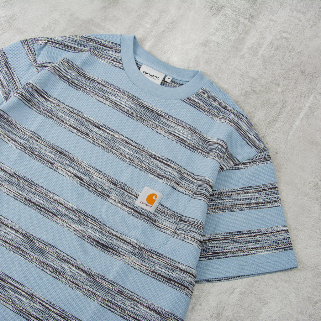 Carhartt WIP Dodson Pocket S/S Tee - Misty Sky 3