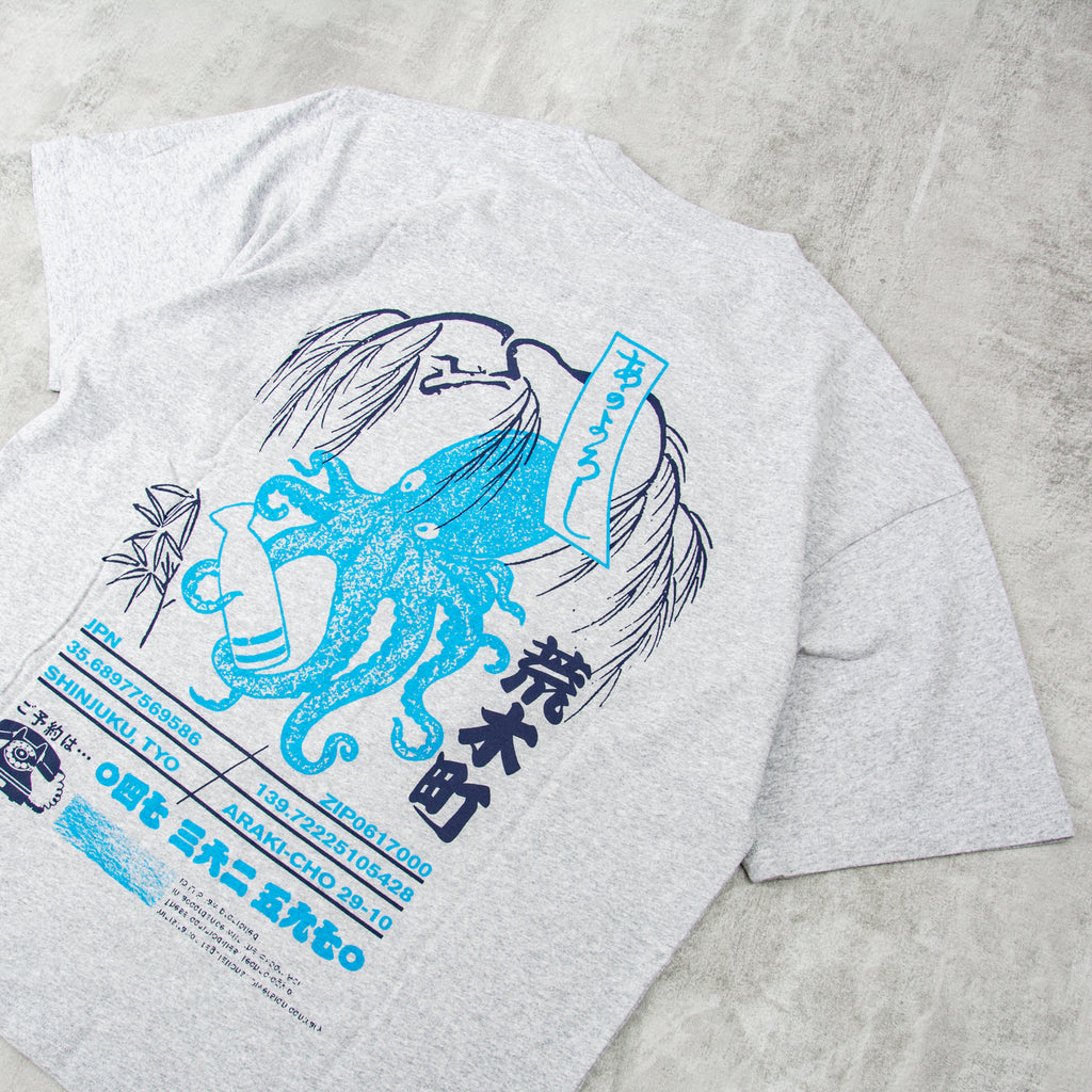 Edwin Drink Mood S/S Tee - Grey Marl 2