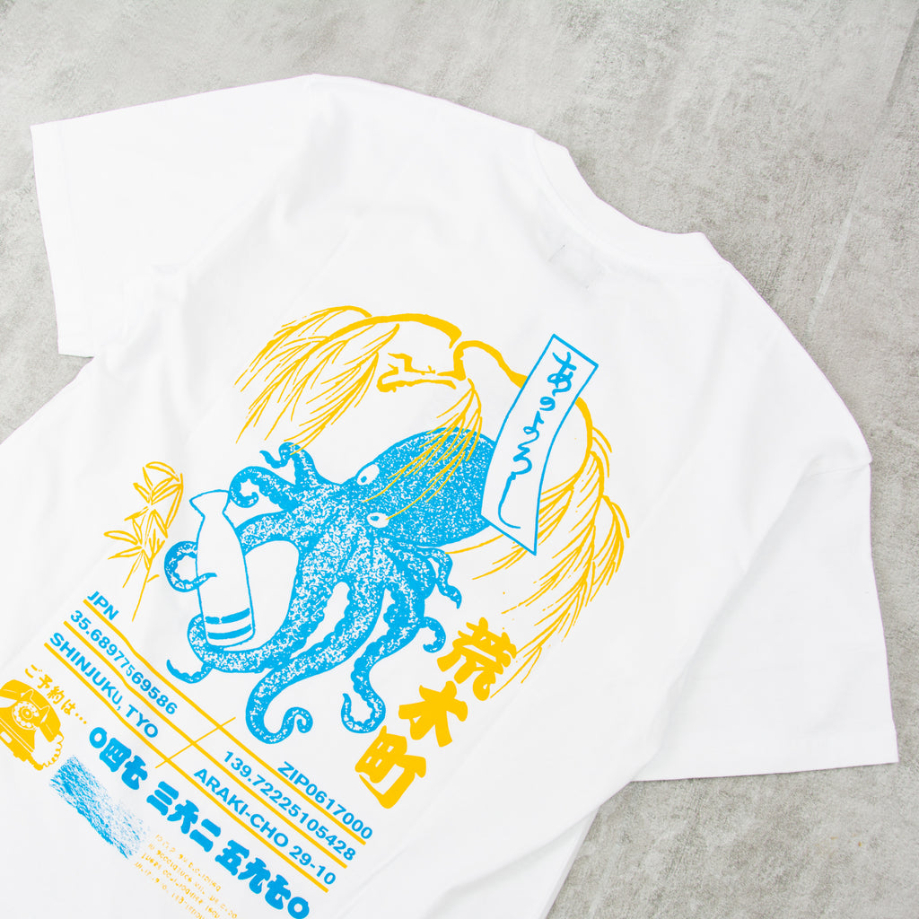 Edwin Drink Mood S/S Tee - White 2