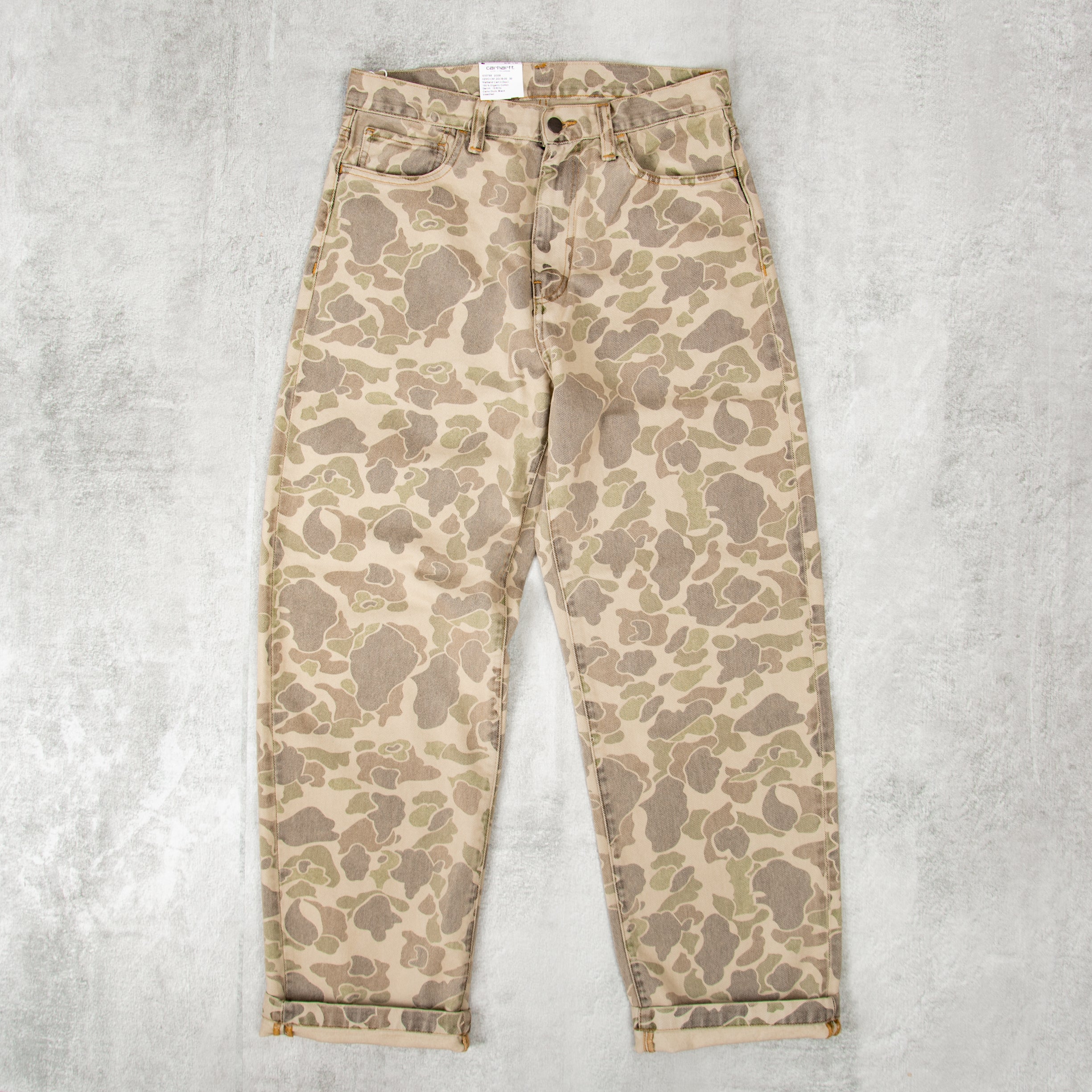 選ぶなら Landon Duck WIP Carhartt the Buy Pant Black Duck Camo - パンツ