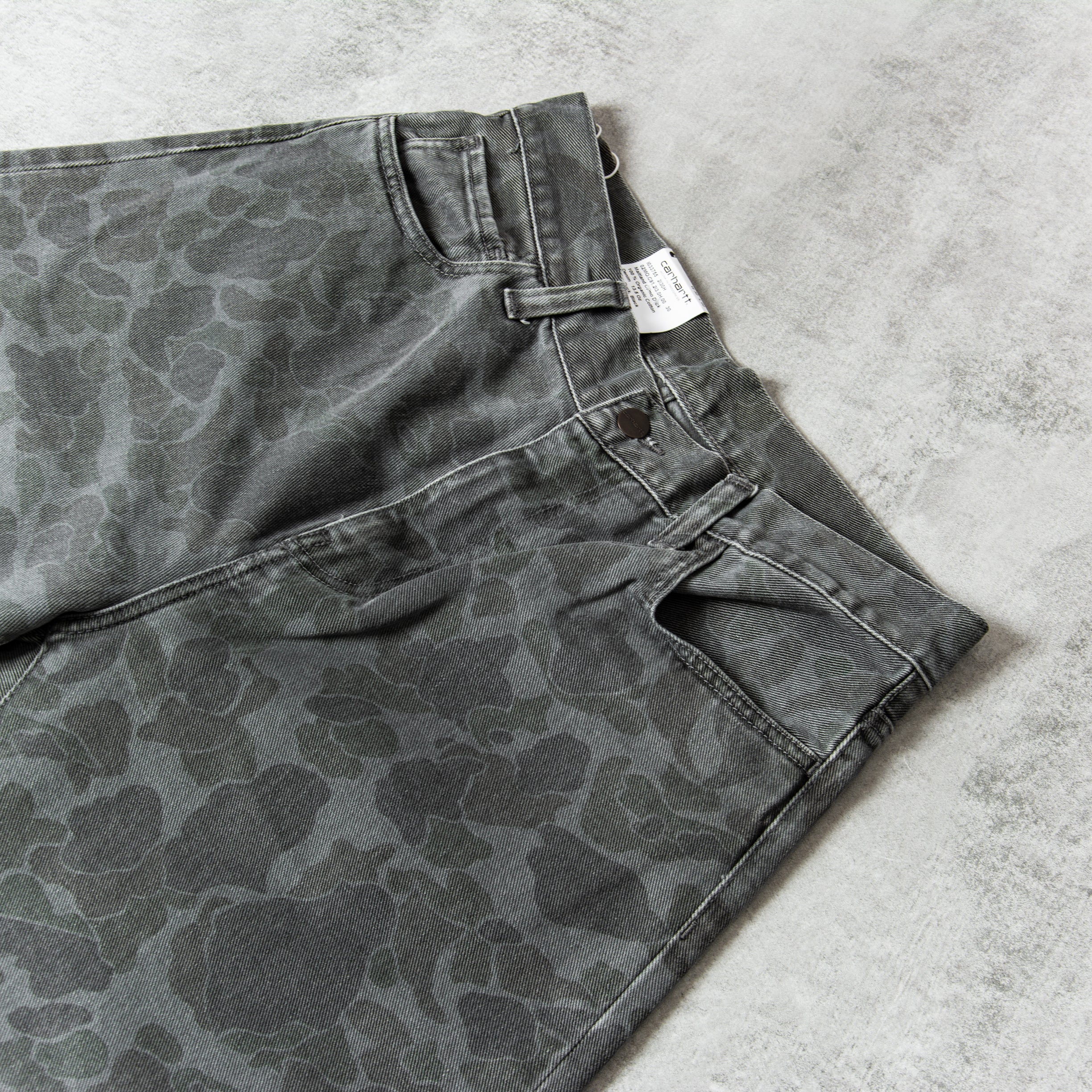 Buy the Carhartt WIP Duck Landon Pant - Camo Duck Black@Union
