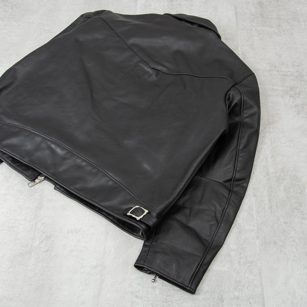 Nudie Eddy Rider Leather Jacket - Black 4