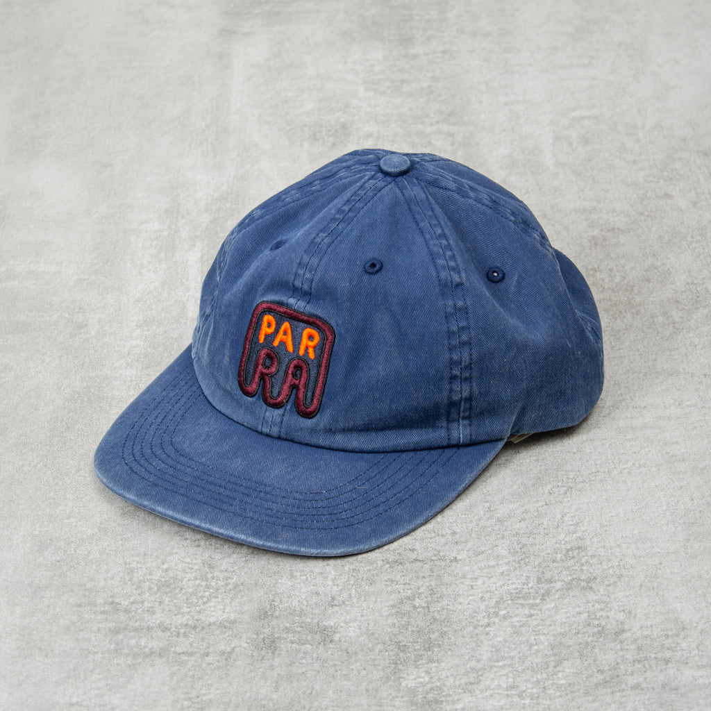 By Parra Fast Food 6 Panel Cap - Navy 1