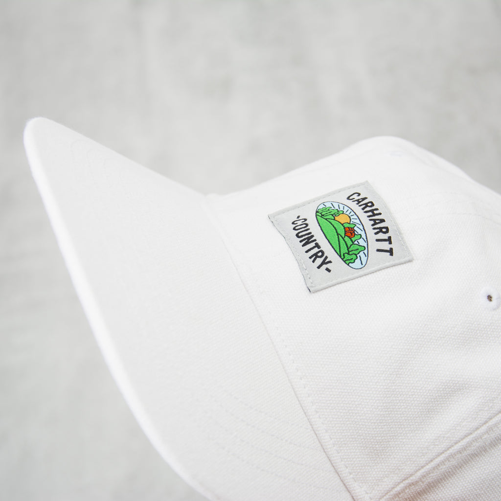 Carhartt WIP Field Cap - White 2