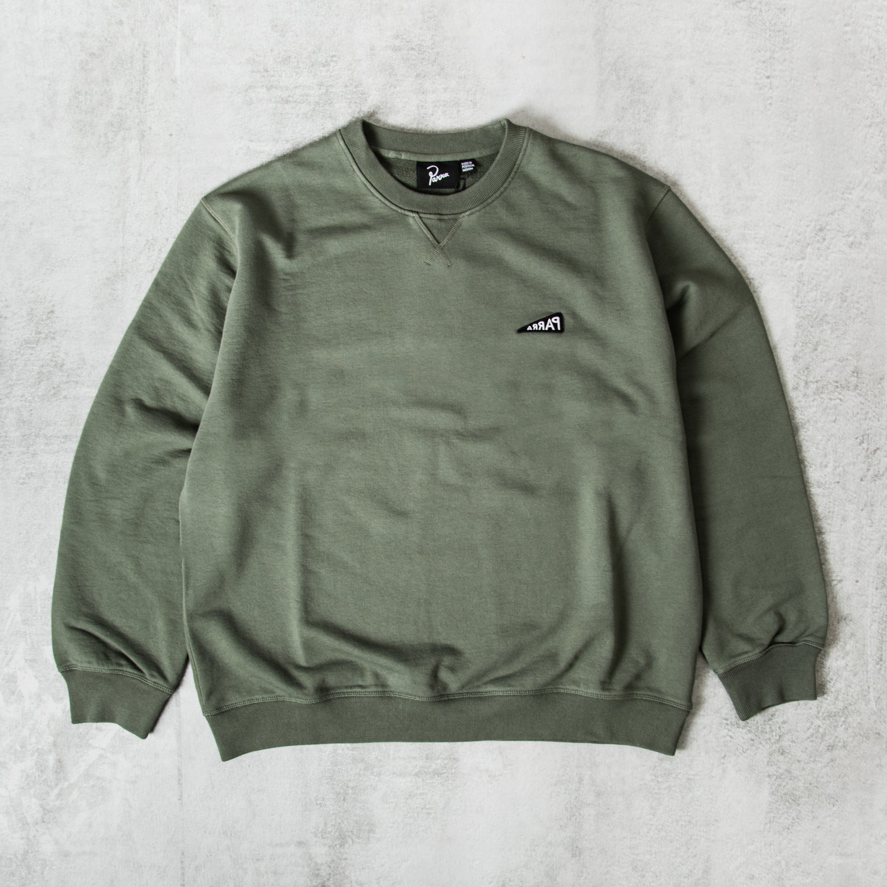 Buy the By Parra Flag Logo Crew Sweat @Union Clothing | Union Clothing