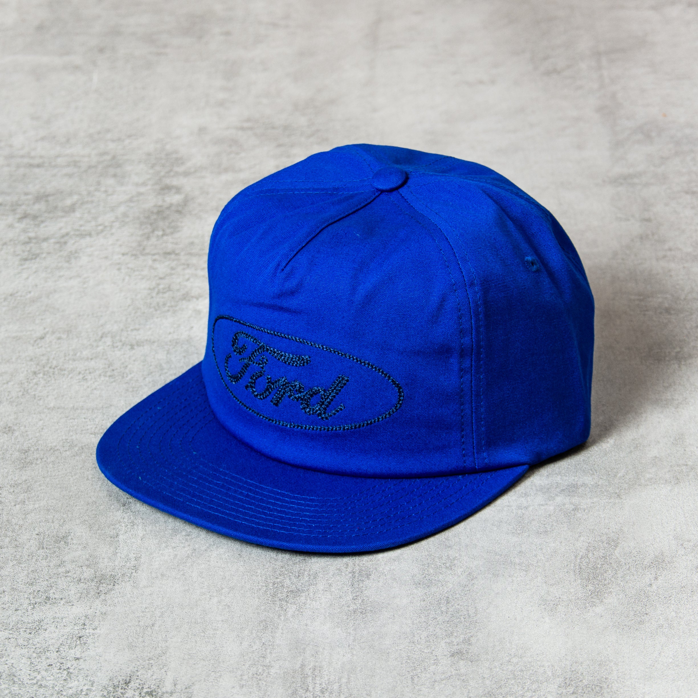 Brixton x Ford Number One Snap Back - Ford Blue | Union Clothing