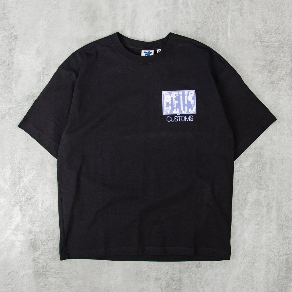 Deus ex Machina Full Circuit Tee - Black 1