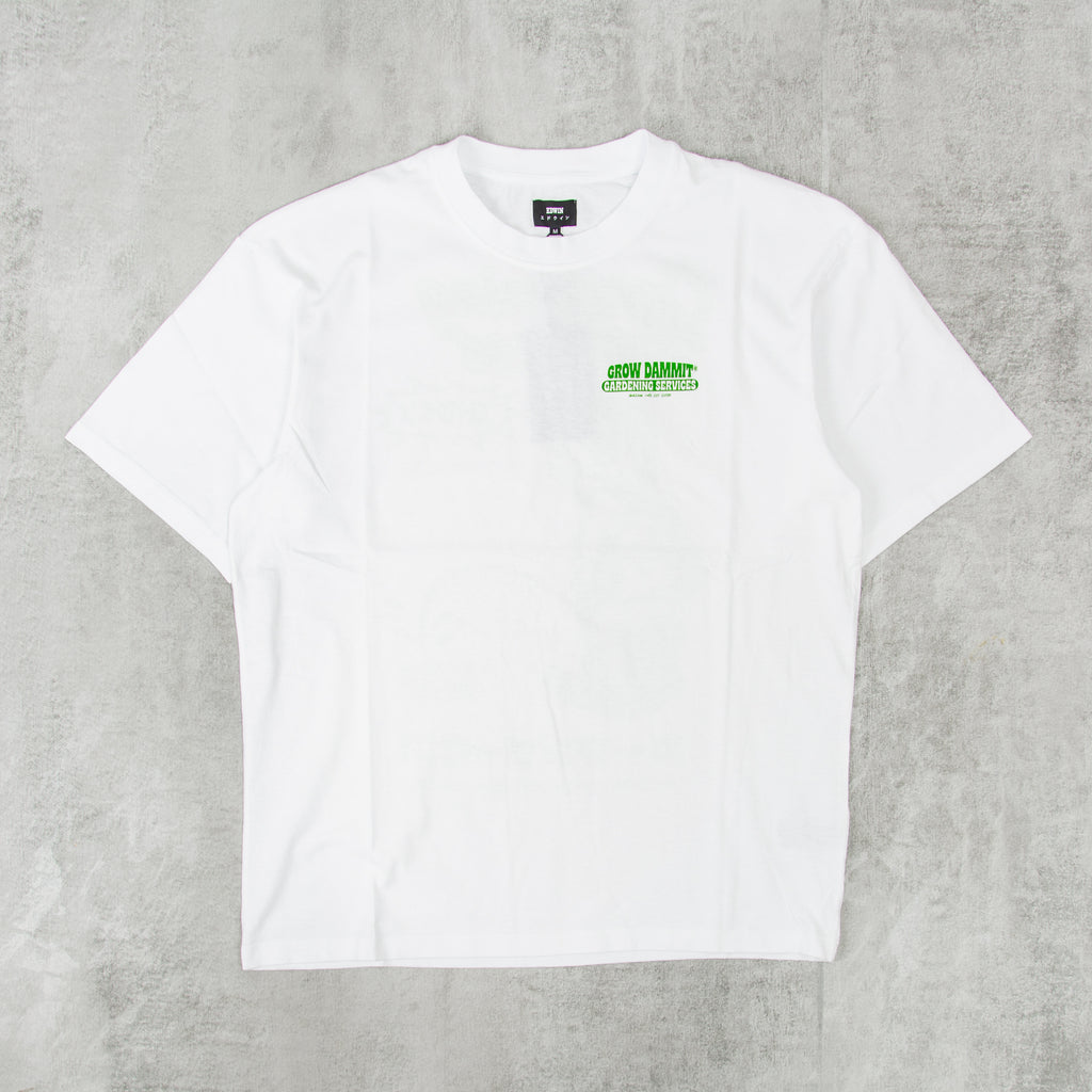 Edwin Gardening Services S/S Tee - White 1