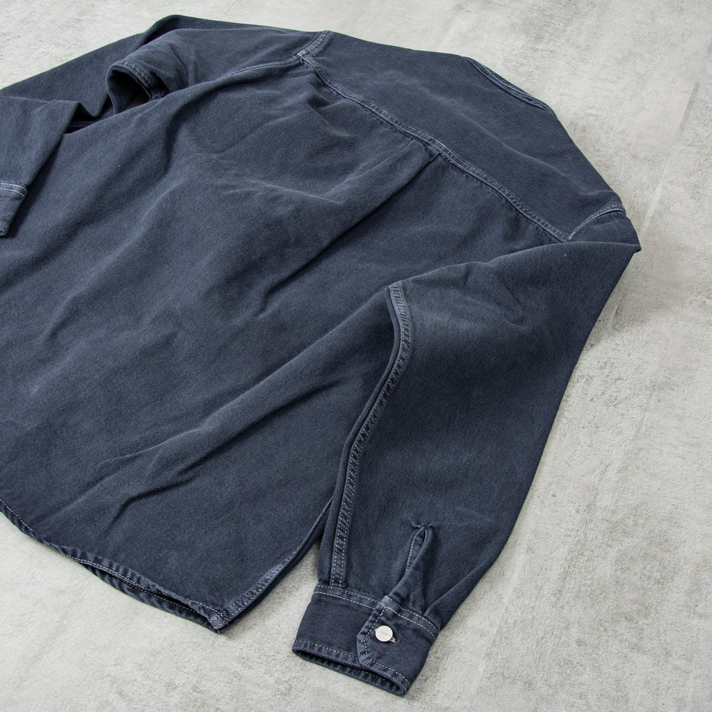 Carhartt WIP George Shirt Jac - Airforce Blue 3