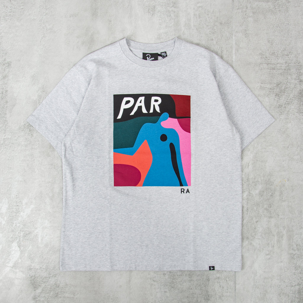 By Parra Ghost Caves Tee - Heather Grey 1