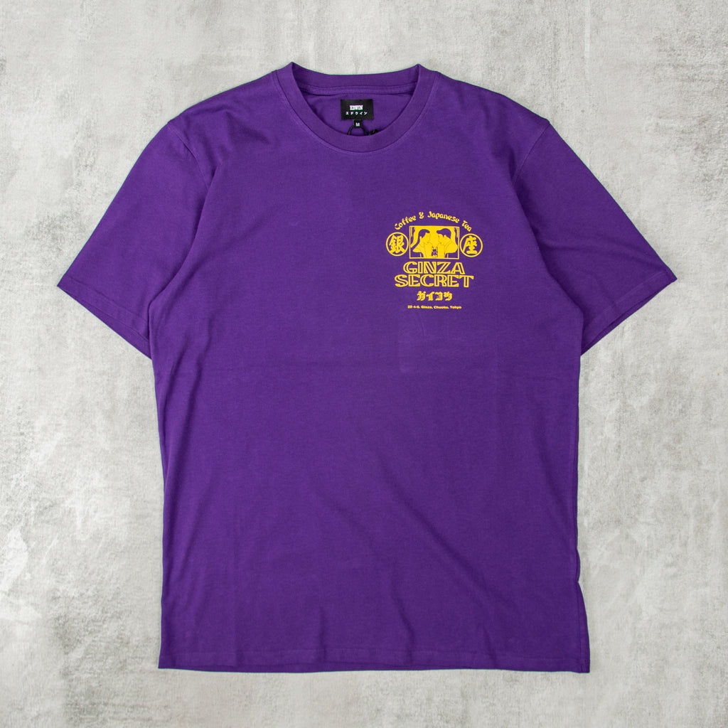 Edwin Ginza Secret S/S Tee - Parachute Purple 1