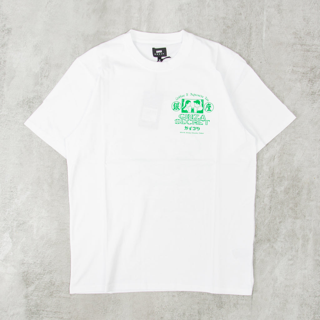 Edwin Ginza Secret S/S Tee - White 1