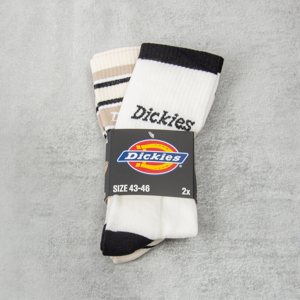 Dickies Glade Spring Socks 2 Pack - Cloud 1