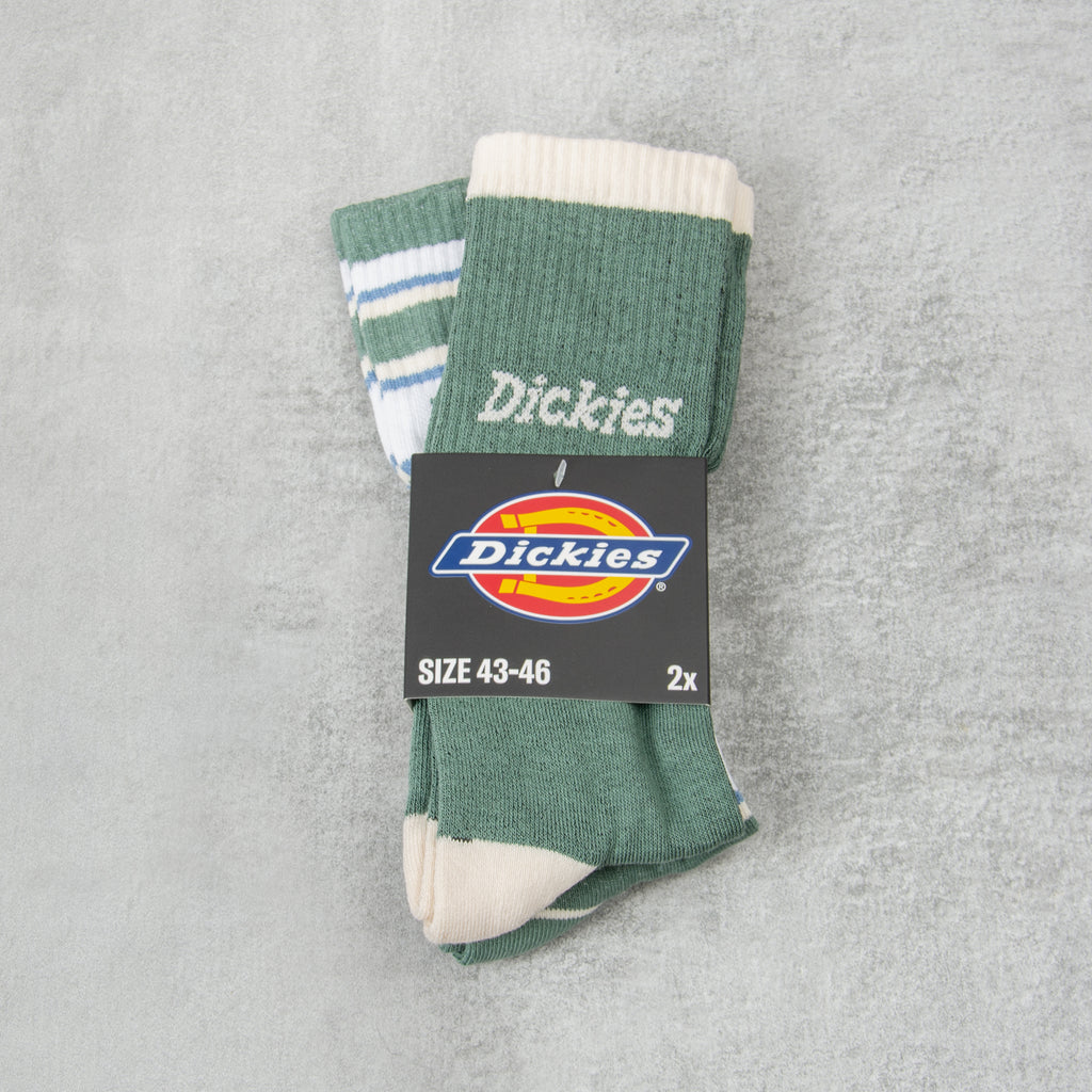 Dickies Glade Spring Socks 2 Pack - Dark Forest 1