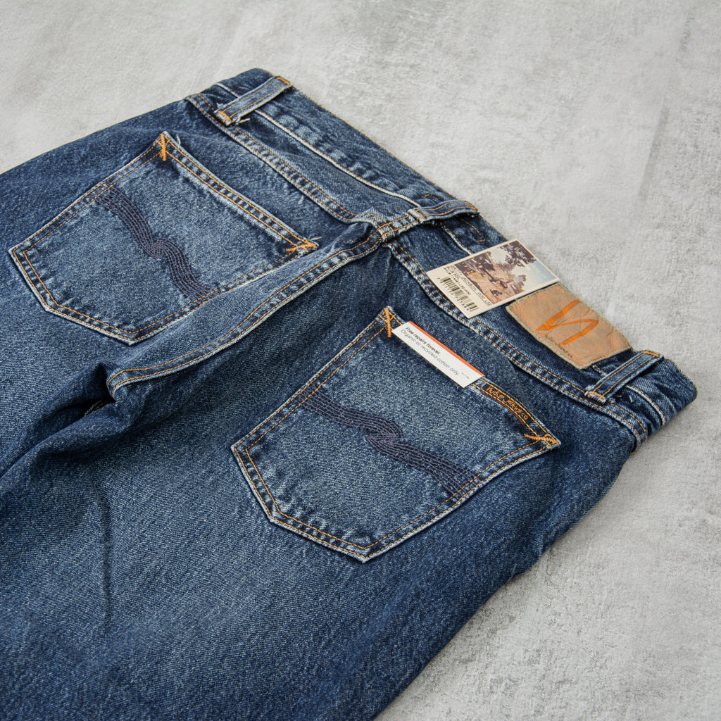 Nudie Gritty Jackson Jeans - Blue Soil 5