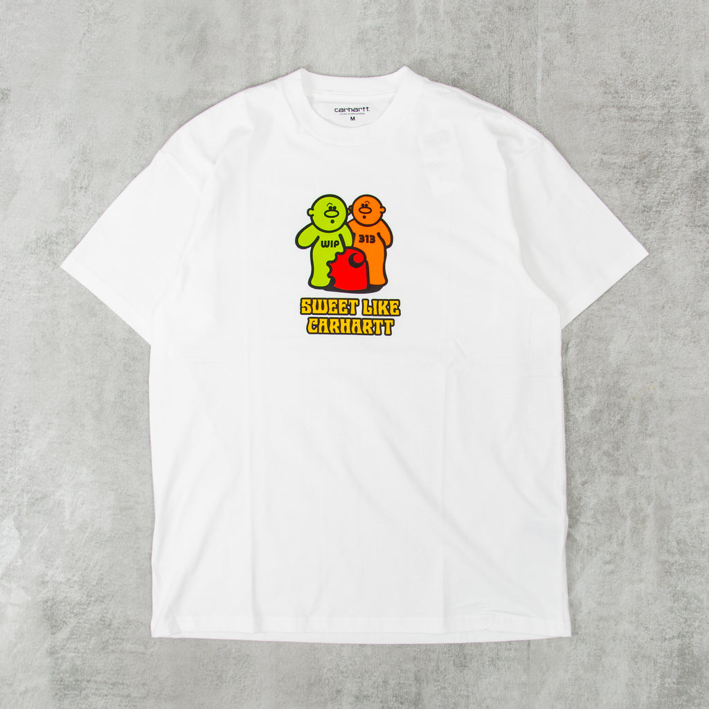 Carhartt WIP Gummy Tee - White 1