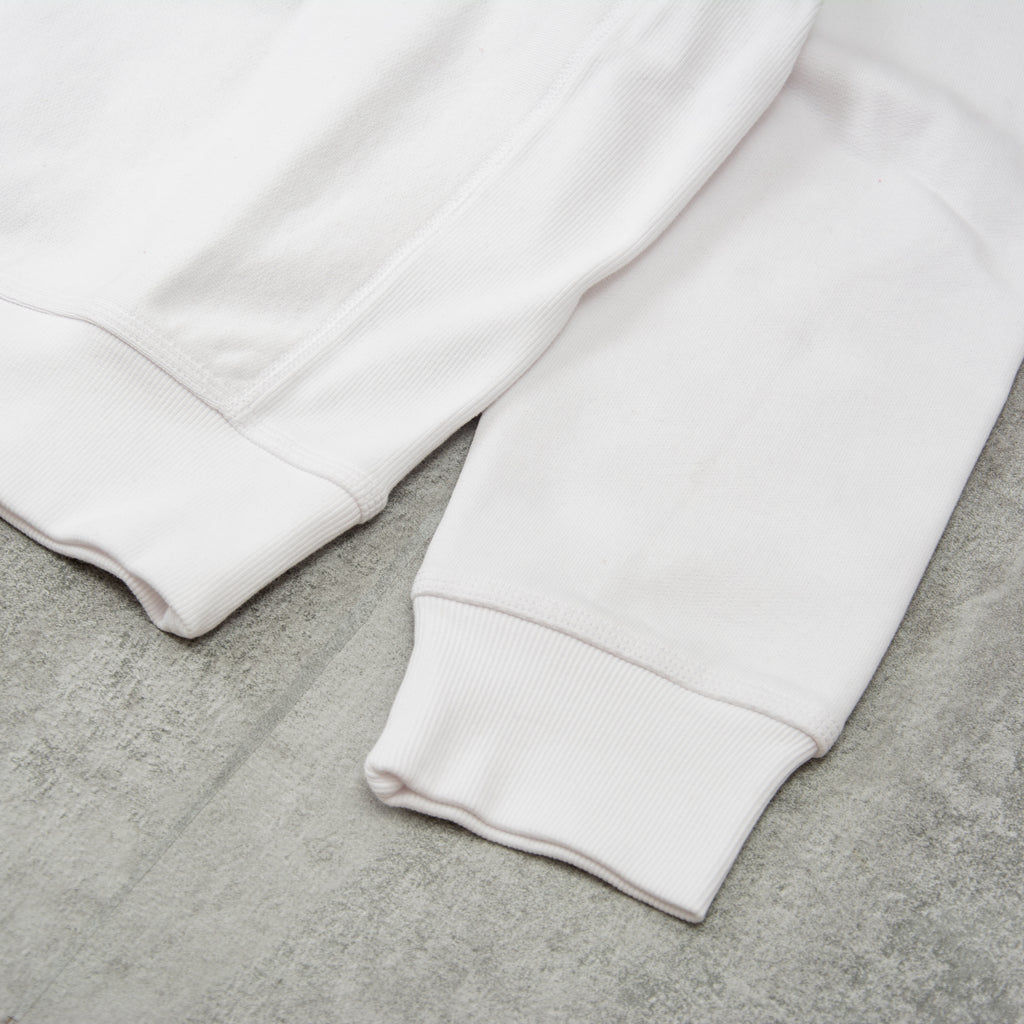 Carhartt WIP Half Zip American Script Sweat - White 3