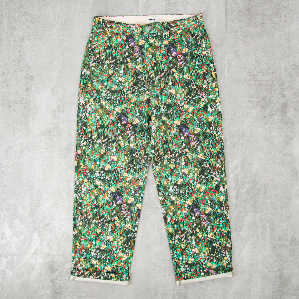 Obey Hardwork Carpenter Pant - Floral Multi 1