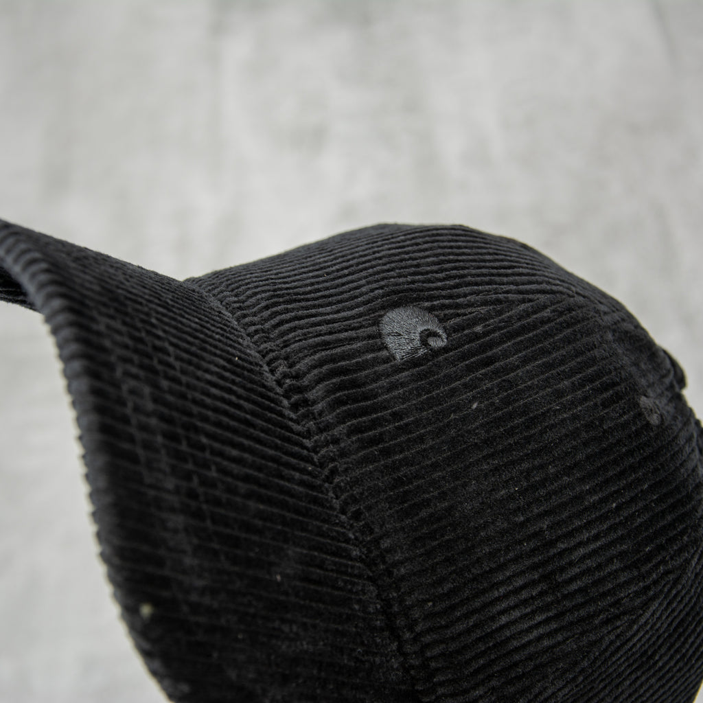 Carhartt WIP Harlem Cap Cord - Black 2