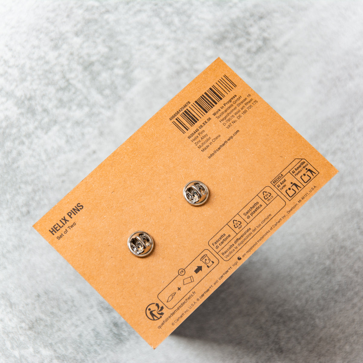 Buy the Carhartt WIP Helix Pins - Multicolour@Union Clothing | Union ...