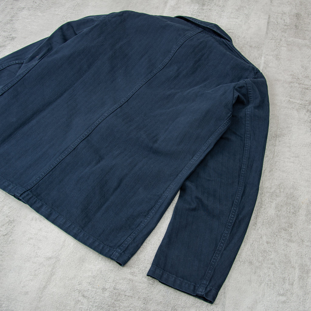 Vetra Heringbone Workwear Jacket Style 5 - Navy 4