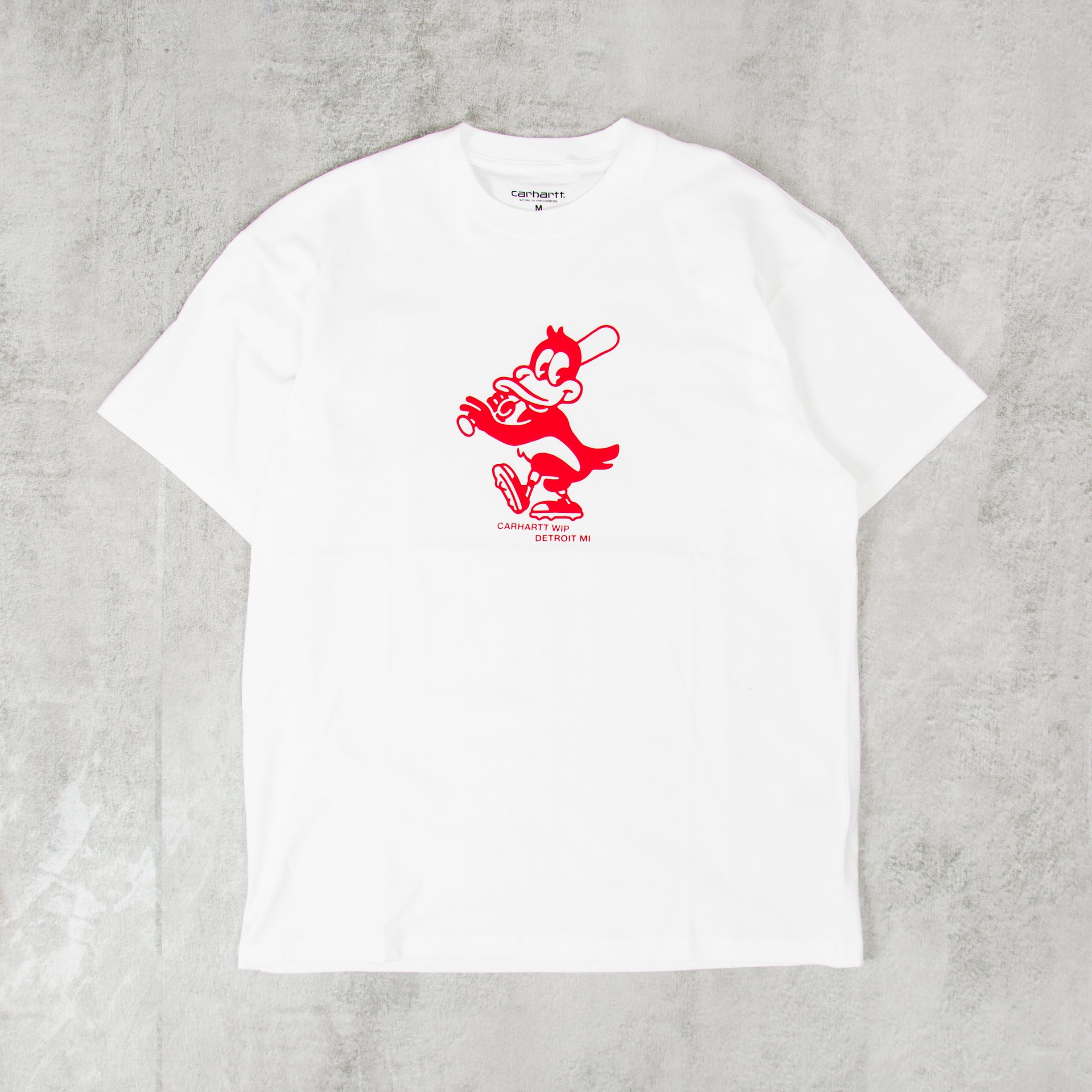 Buy the Carhartt S/S Home Run T-Shirt - White online @Union