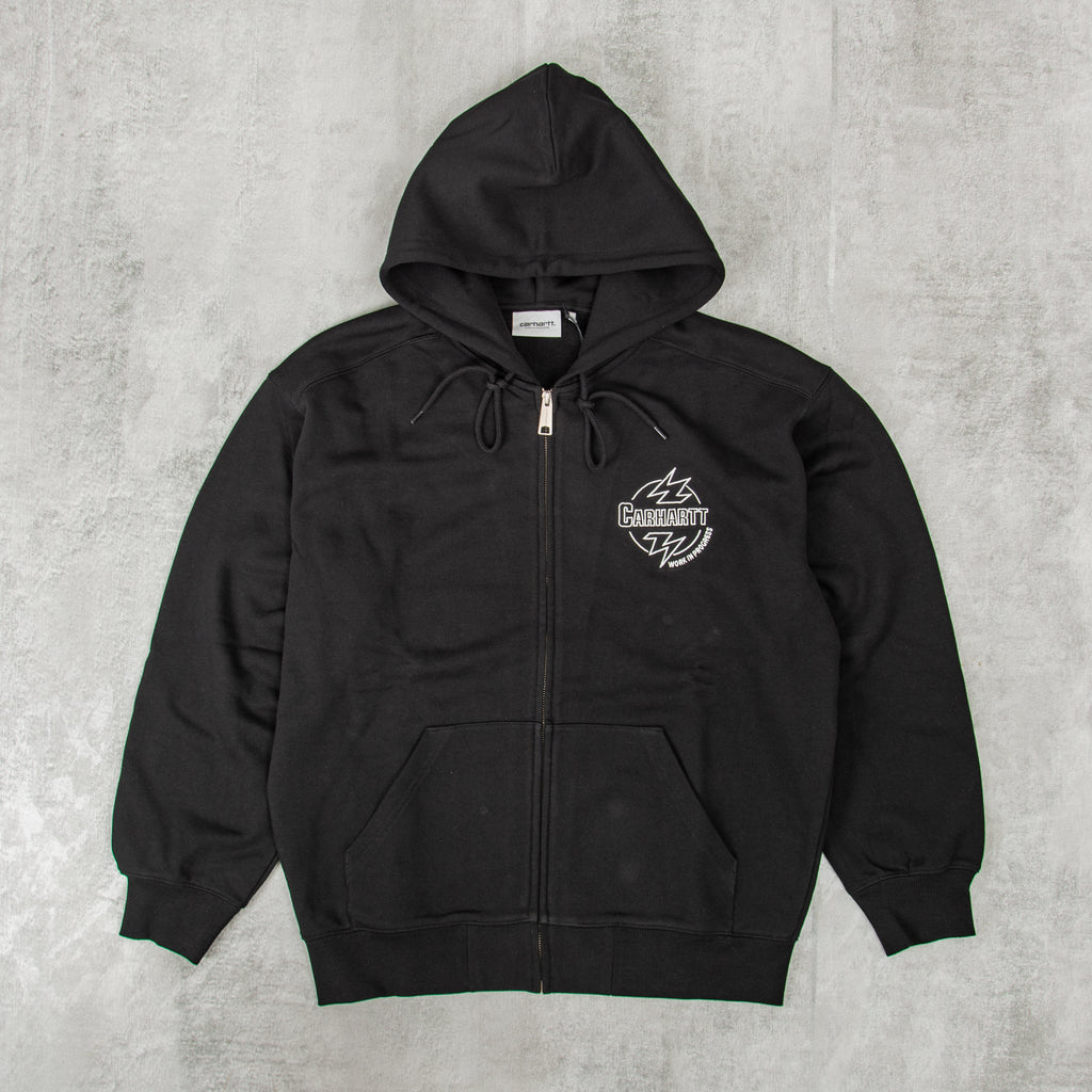 Carhartt WIP Ablaze Hooded Jacket - Black / Wax 1