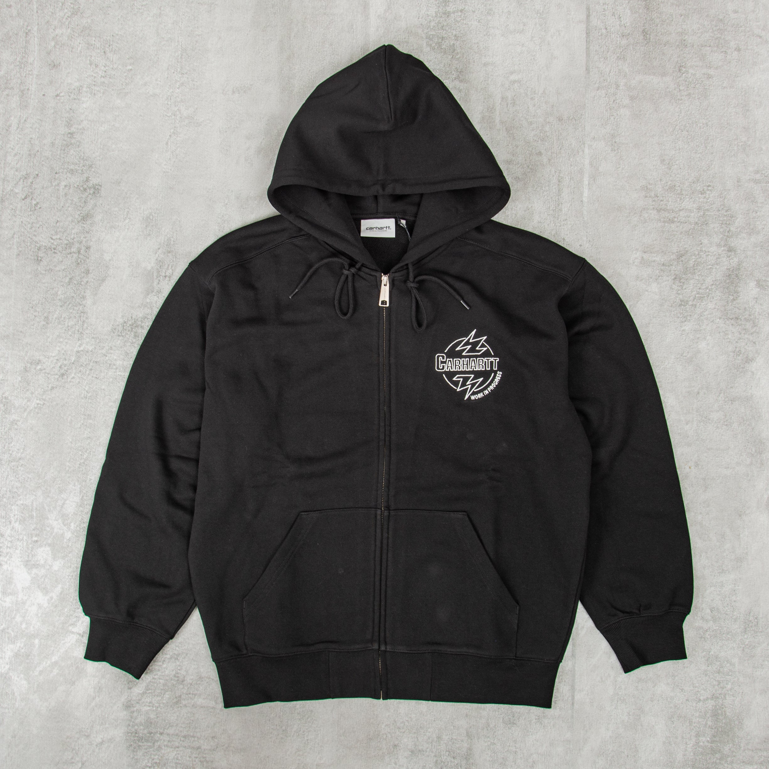 Get the Carhartt WIP Hooded Ablaze Jacket Black Wax Union Clothing Union Clothing