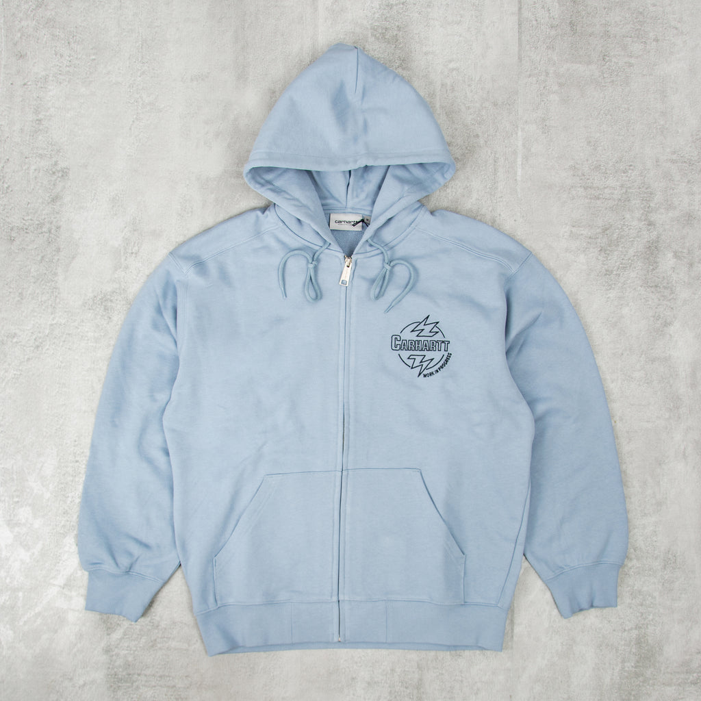 Carhartt WIP Ablaze Hooded Jacket - Misty Sky / Black 1