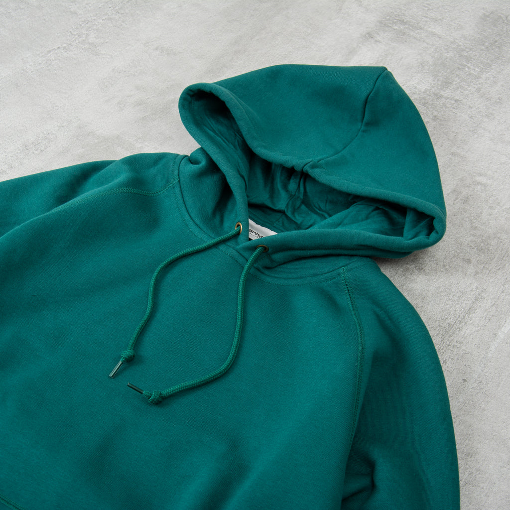 Carhartt WIP Hooded Chase Sweatshirt - Chervil 2