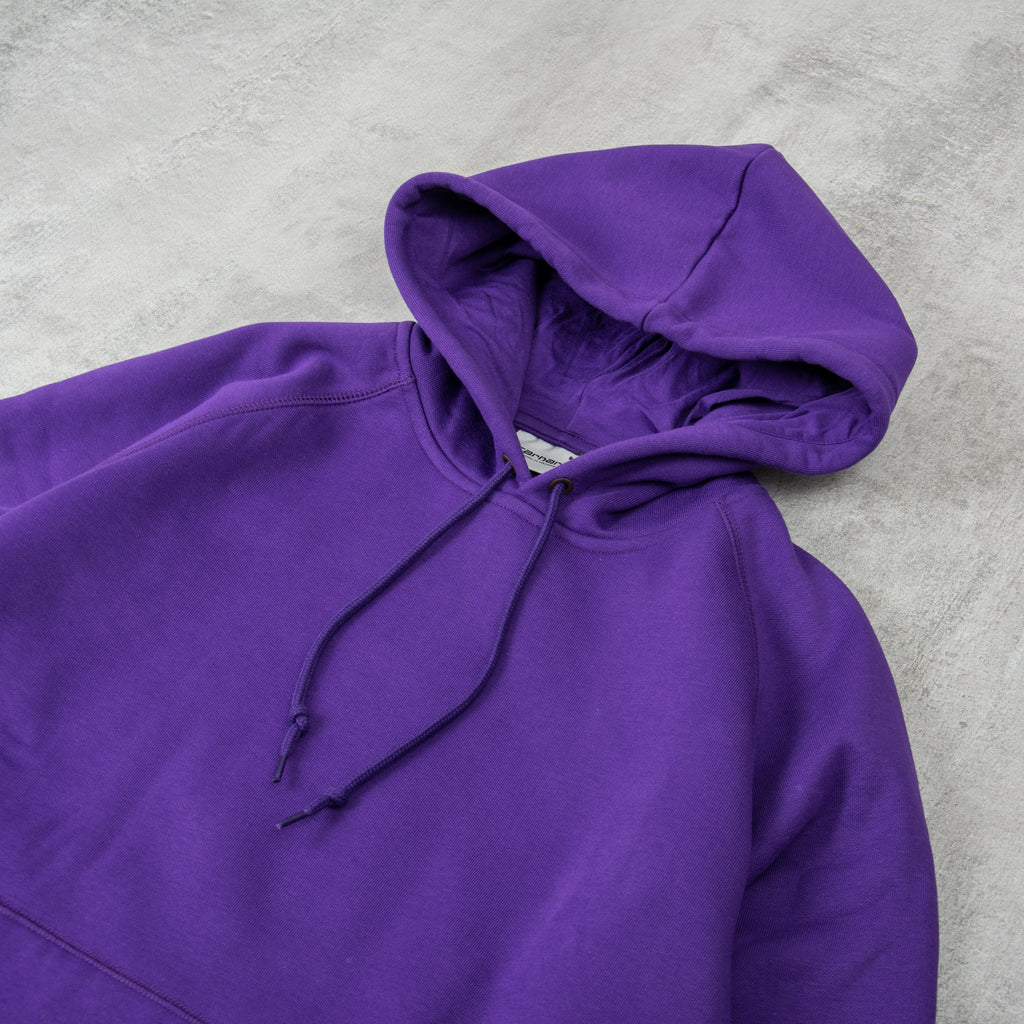 Carhartt WIP Hooded Chase Sweatshirt - Tyrian 2