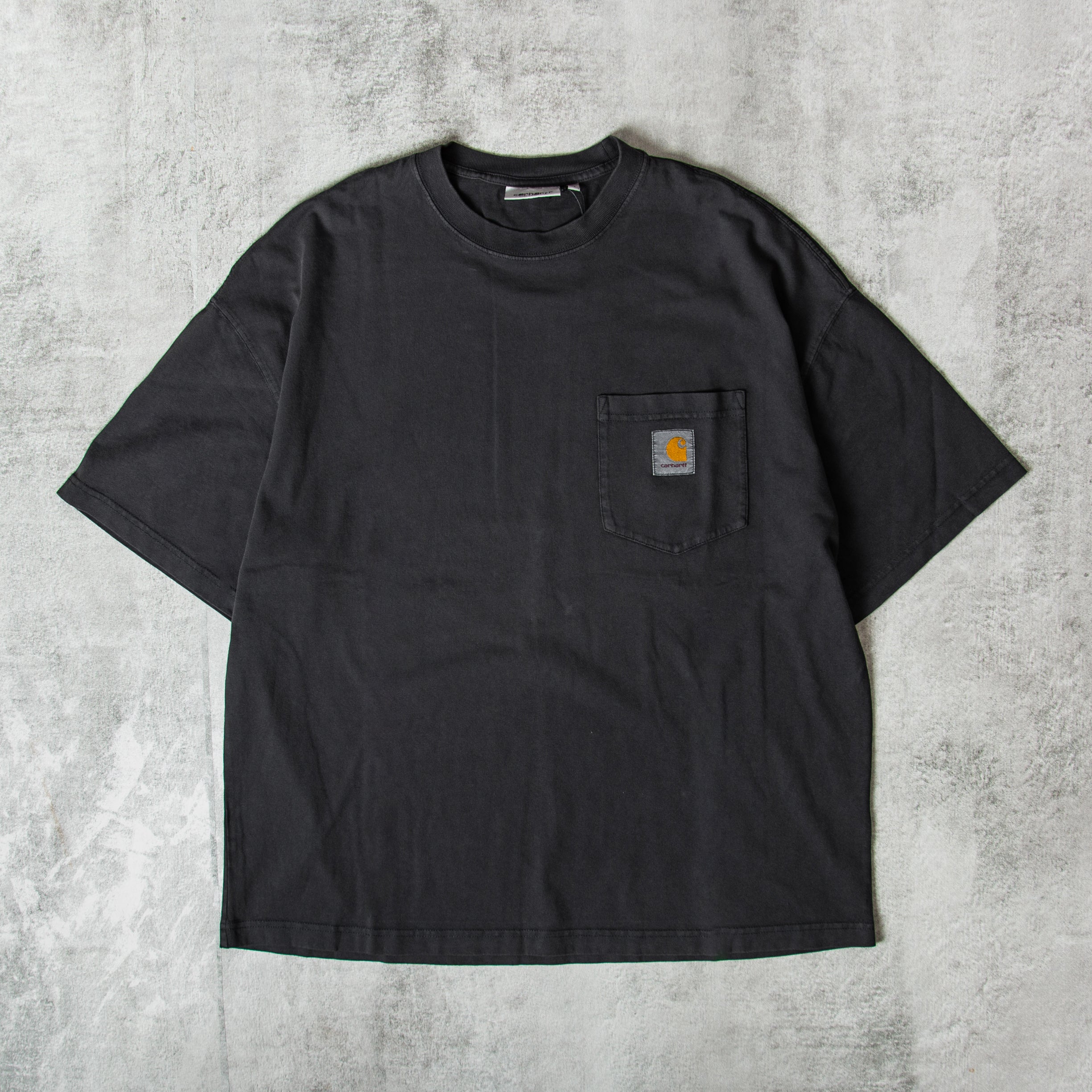 Buy the Carhartt WIP Hudson Pocket Tee - Black Chalk @Union