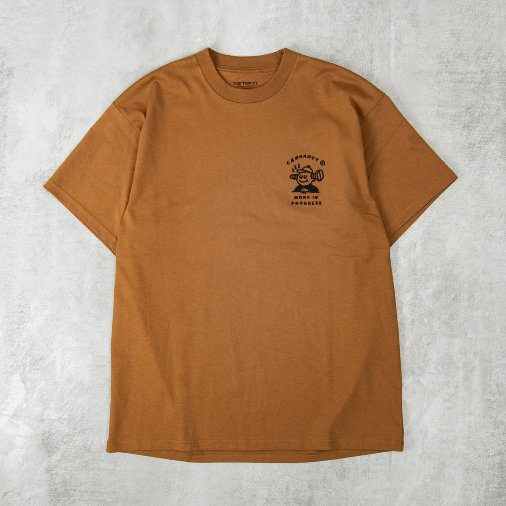 Carhartt WIP Icons Tee - Hamilton Brown / Black 1