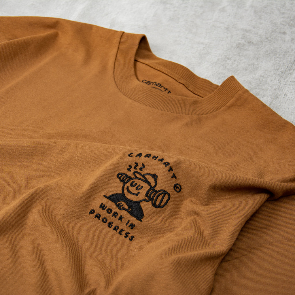 Carhartt WIP Icons Tee - Hamilton Brown / Black 2