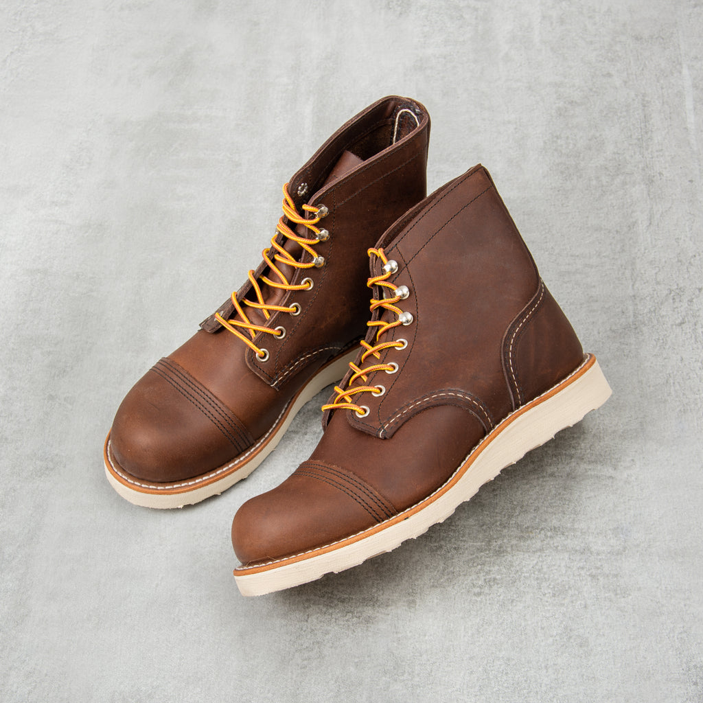 Red Wing Iron Ranger Boot 8088 Traction Tread - Amber 1