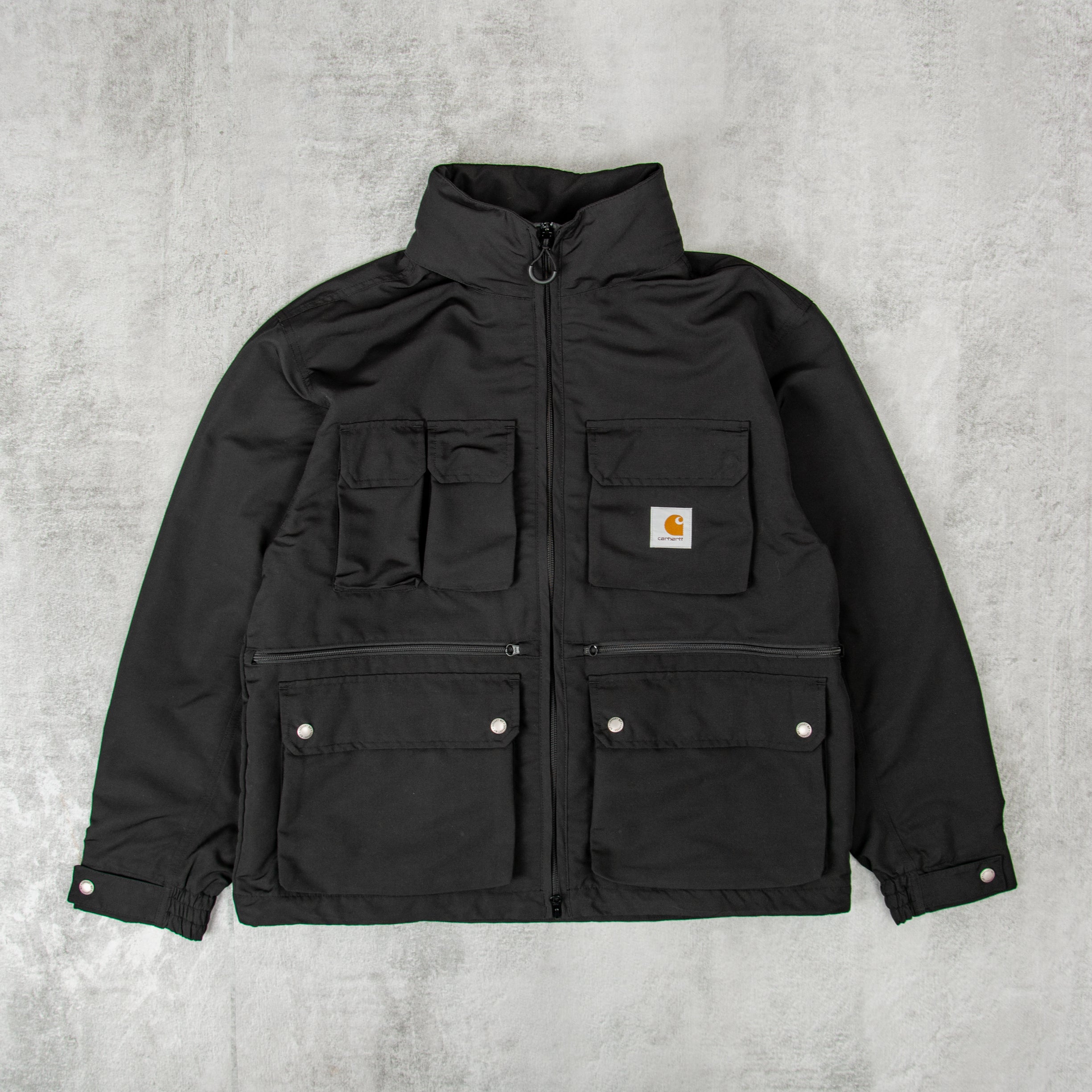 Buy the Carhartt WIP Irwin Jacket Black @Union Clothing Union