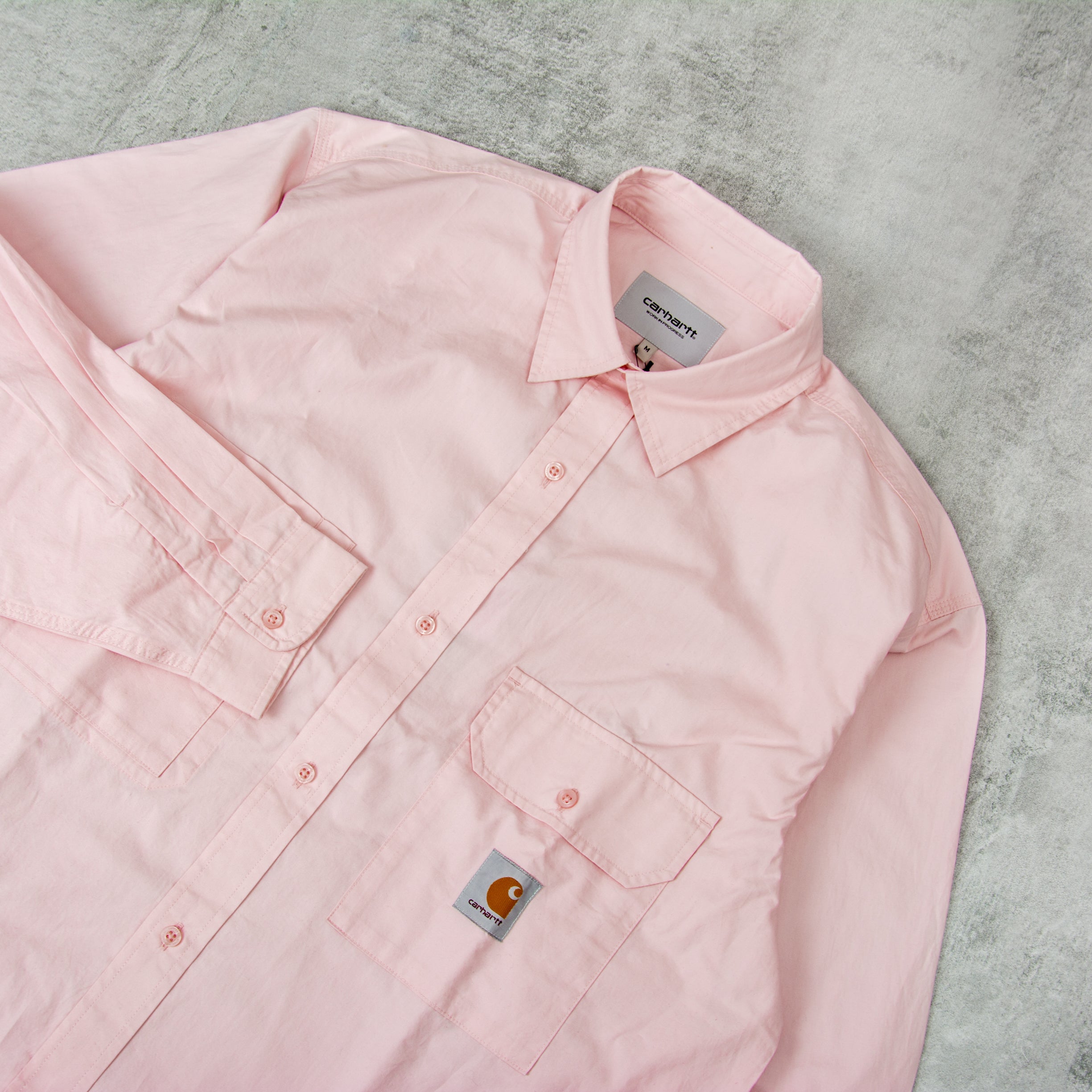 Buy the Carhartt WIP Irwin Shirt - Air Pink@Union Clothing | Union