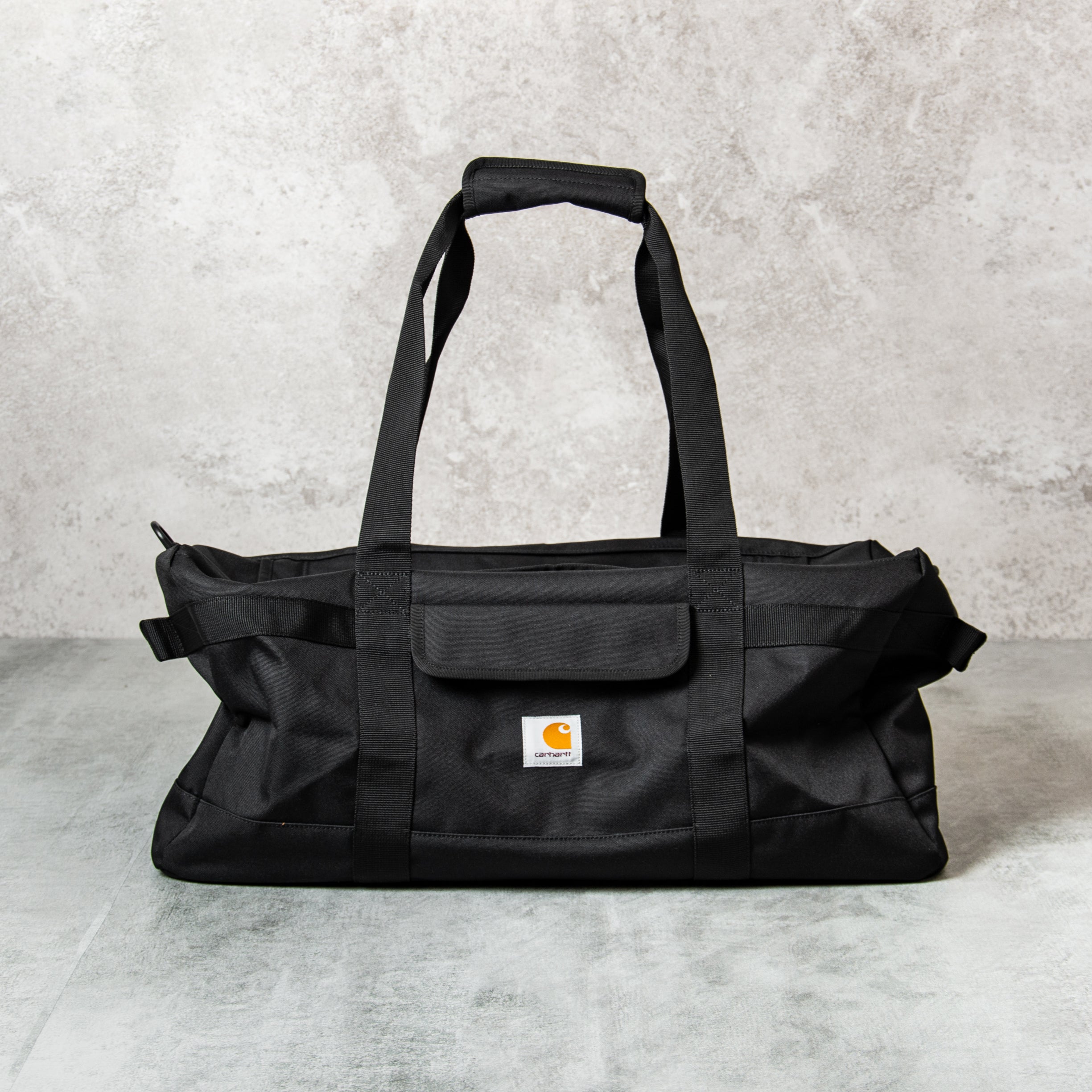 Buy the Carhartt WIP Jack Duffle Bag Black online @Union