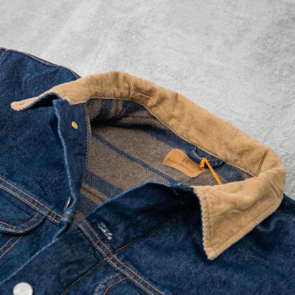 Nudie Johny Thunder Denim Jacket - Dark Blue 2