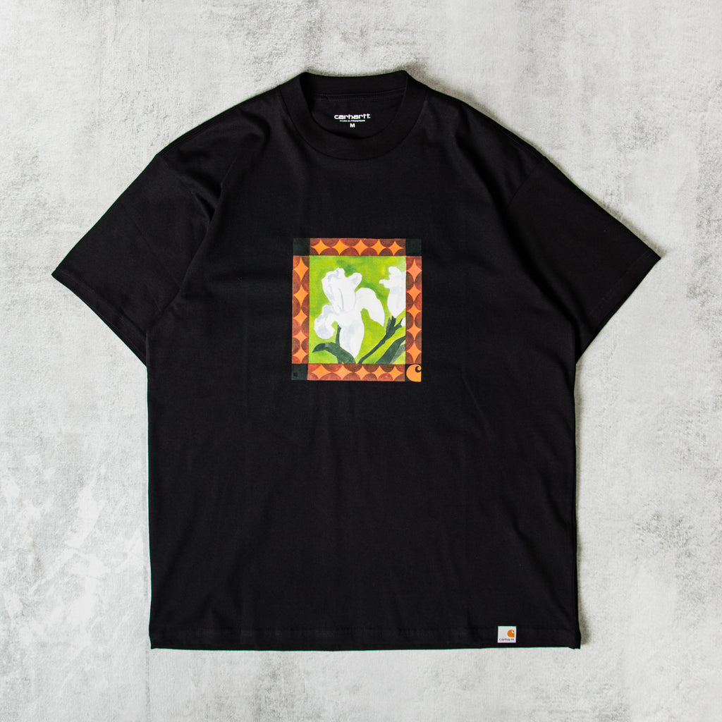 Buy the Carhartt WIP S/S Julia Klenovsky T-Shirt - Black