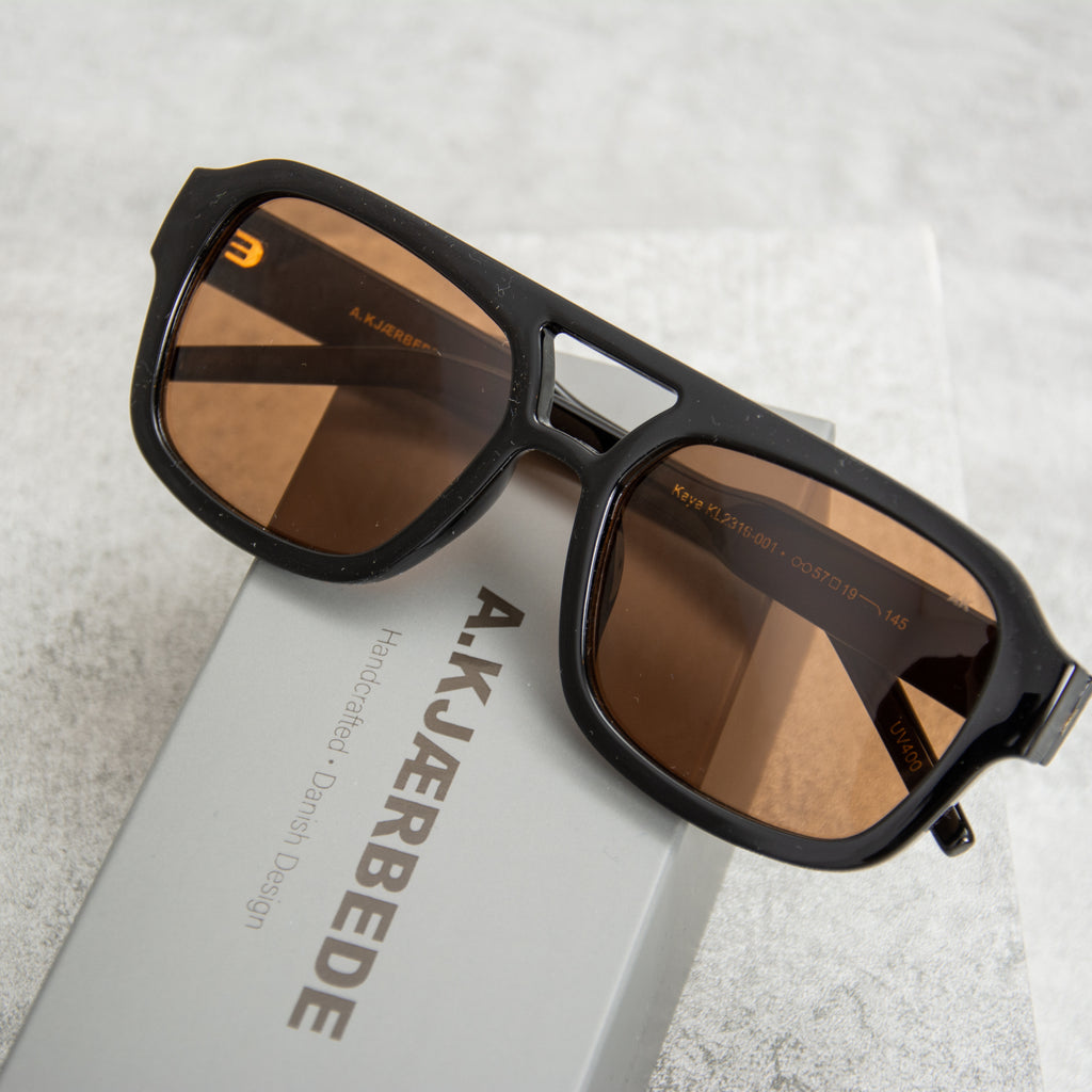 A Kjaerbede Kaya KL2316-001 Sunglasses - Black 2